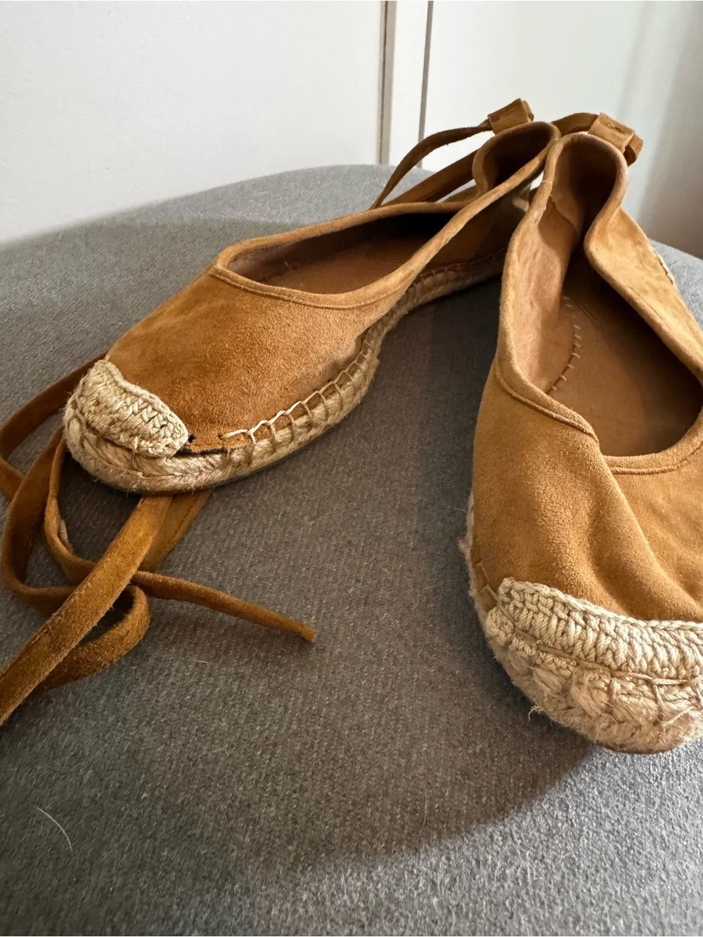 Zara suede upper